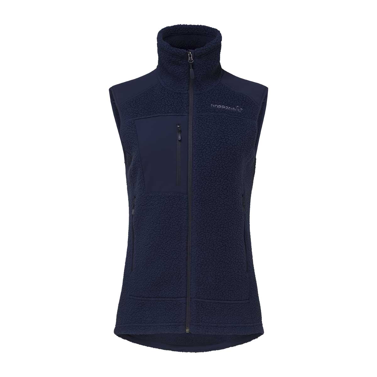 Norrona Trollveggen Thermal Pro Vest Women's in Indigo Night Blue